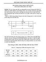 Một tính năng hay của Etabs