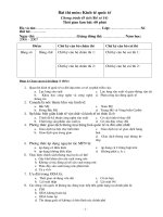 Đề thi môn Kinh tế quốc tế - Đề số 14