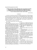 Nghiên cứu một số đặc điểm sinh học của đàn bò Holstein Friesian nuôi tại Trung tâm sữa và giống bò Hà Nội