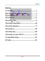 Thị trường  về xuất khẩu chủ lực của Việt Nam – Giải pháp đẩy mạnh xuất khẩu.docx