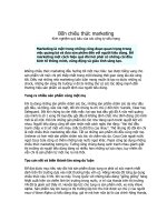  các cách marketing 