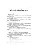 Sửa chữa điện tử - Bài 8