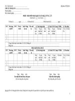 Mẫu 4A - Phiếu theo dõi nhập khẩuxuất khẩu từng lần