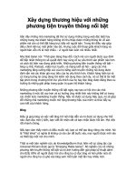 Xây dựng thương hiệu với những phương tiện truyền thông nổi bật.doc