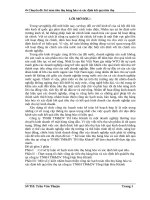 Kế toán tiêu thụ hàng hóa và xác định kết quả tiêu thụ tại công ty TNHH TM&DV TH Hòa Khánh.doc