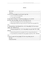 Vai trò của công nghiệp trong nền kinh tế quốc dân