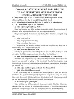 Kế toán tiêu thụ hàng hóa nội địa và xác định kết quả kinh doanh tại công ty TNHH thương mại Phước Thành – Tỉnh TT Huế.doc