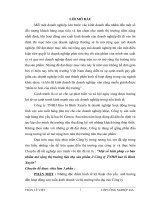 Một số Giải pháp cơ bản nhằm mở rộng thị trường tiêu thụ sản phẩm ở Công ty TNHH bao bì Bình Xuyên.DOC