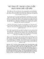  Sự tình cờ trong công cuộc phát minh dầu gội đầu 