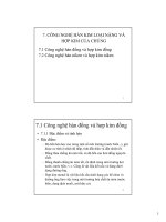 Bài giảng Công nghệ hàn điện nóng chảy - P8