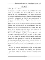 Vận chuyển hàng hoá và dịch vụ phục vụ hàng xuất nhập khẩu của vietnam airlines.doc