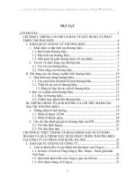 Một số giải pháp nhằm phát triển thương hiệu HALICO tại Công ty cổ phần Cồn Rượu Hà Nội.DOC