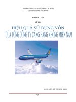 đánh giá hiệu quả sử dụng vốn của tổng công ty cảng hàng không miền nam.docx