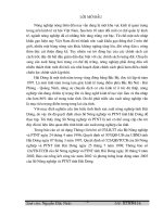 Phát triển kinh tế nông nghiệp tỉnh Hải Dương theo hướng sản xuất hàng hoá giai đoạn 2003-2005