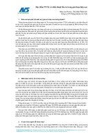 Đặc điểm thị trường chứng khoán và chiến thuật đầu tư trong giai đoạn hiện nay