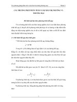 Các phương pháp phân tích và dự báo thị trường thương mại