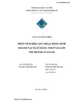 Phân tích hiệu quả hoạt động kinh doanh tại ngân hàng TMCP Sài Gòn - Chi nhánh An Giang.pdf