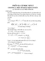 Cơ học môi trường liên tục