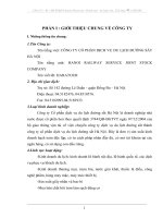 Báo cáo thực tập tại Công ty CP dịch vụ du lịch đường sắt Hà Nội.DOC