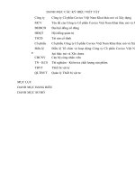 Tổ chức hạch toán kế toán tại Công ty Cavico mining.doc