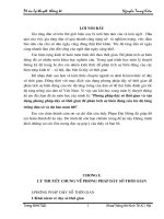 Phương pháp dãy số thời gian và vận dụng phương pháp dãy số thời gian để phân tích sự biến động của tốc độ tăng trưởng dân số và dự báo năm tới