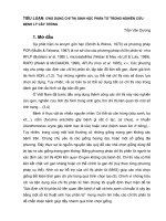 ứng dụng chỉ thị sinh học phân tử trong nghiên cứu bệnh lý cây trồng