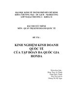 kinh nghiệm kinh doanh quốc tế của tập đòan đa quốc gia honda.doc