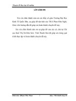 Hiệu quả thu thuế giá trị gia tăng tại Chi Cục thuế Bỉm Sơn- Tỉnh Thanh Hoá.doc