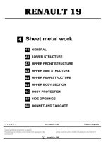 Tài liệu sửa chữa xe ô tô Renault 19 (Repair Manual) - P8