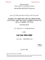 Lọc bụi tĩnh điện TS Phạm Giao Du