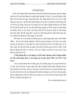 Chất lượng dịch vụ tín dụng và triển khai chương trình 6 Sigma nhằm cải tiến chất lượng dịch vụ tín dụng tại Sở giao dịch NHNo & PTNT Việt Nam