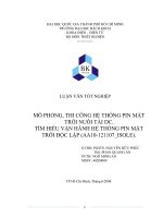  Mô phỏng, thi công hệ thống pin mặt trời nuôi tải dc. Tìm hiểu vận hành hệ thống pin mặt trời độc lập (aa10-121107_isole)