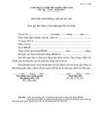 Đơn đề nghị hưởng chế độ hưu trí 12