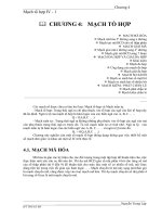 Giáo trình Kỹ thuật số - Chương 4