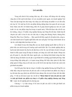 Hoàn thiện kế toán chi phí sản xuất và tính giá thành sản phẩm tại Công ty CP công nghiệp thương mại Sông Đà.DOC