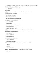 Trình bày những vấn đề lý luận và thực tiễn về Xóa Đói Giảm Nghèo ở Việt Nam từ năm 1945 tới nay.doc