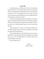 1 số giải pháp nhằm thúc đẩy xuất khẩu mặt hàng cà phê của VN.DOC