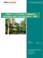 báo cáo phân tích cổ phiếu công ty cổ phần xi măng và khoáng sản Yên Bái YBC.pdf
