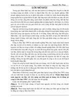 Hoàn thiện hạch toán nguyên vật liệu với việc nâng cao hiệu quả sử dụng vốn lưu động tại công ty Dược liệu TWI.DOC