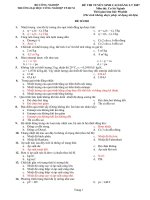 Bộ đề thi liên thông đại học cao đẳng ngành nhiệt lạnh - P26