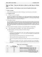 TCXD 196-1997-NCT-Thử tĩnh và kiểm tra CL cọc khoan nhồi