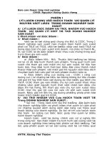 Tổ chức kế toán vật liệu với việc nâng cao hiệu quả sử dụng vốn lưu động sản xuất kinh doanh ở công ty in đà nẵng.doc