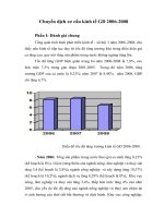 Môn kế hoạch hóa - đánh giá tình hình thực hiện kế hoạch chuyển dịch cơ cấu kinh tế giai đoạn 2006 -2008.doc