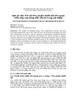 Một số vấn đề Bê tông cốt thép liên quan đến nhà cao tầng