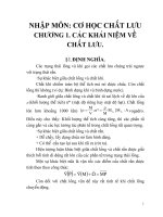 Cơ học chất lưu