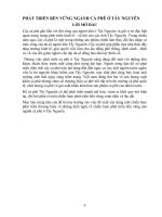 Phát triển bền vững ngành cà phê ở Tây Nguyên.doc