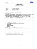  Marketing bài số 1