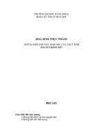 Hóa sinh thực phẩm