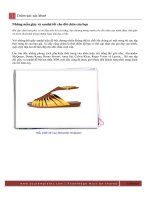 Những mẫu giày và sandal tốt cho đôi chân của bạn