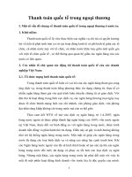 Thanh toán quốc tế trong ngoại thương.DOC